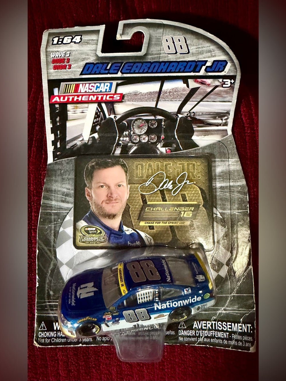 NASCAR Authentics Dale Earnhardt Jr #88 Nationwide 2015 Chase For The Cup 1:64